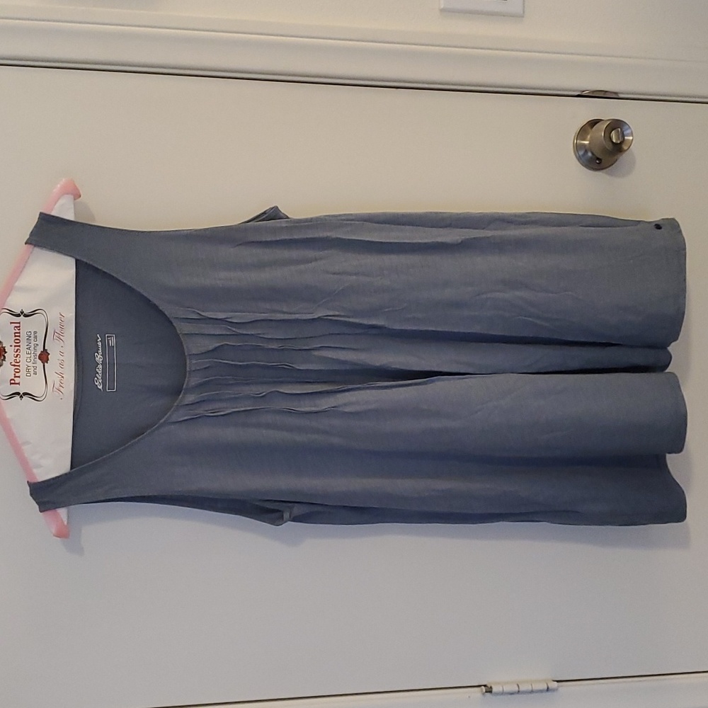 Eddie Bauer Blue Tunic Tank - Size Large
